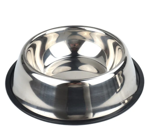 Stainless steel pet bowl, 22 cm