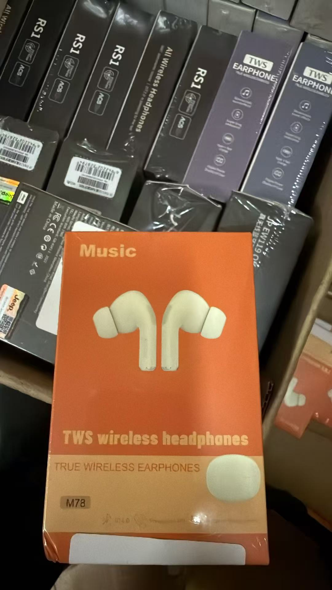 蓝牙耳机M78白色