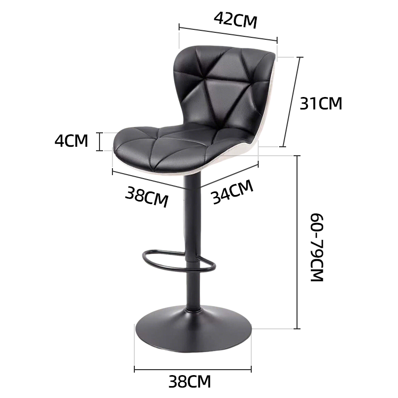 Вращающийся стул «Master» SPCM-B006H (цвет: черный)