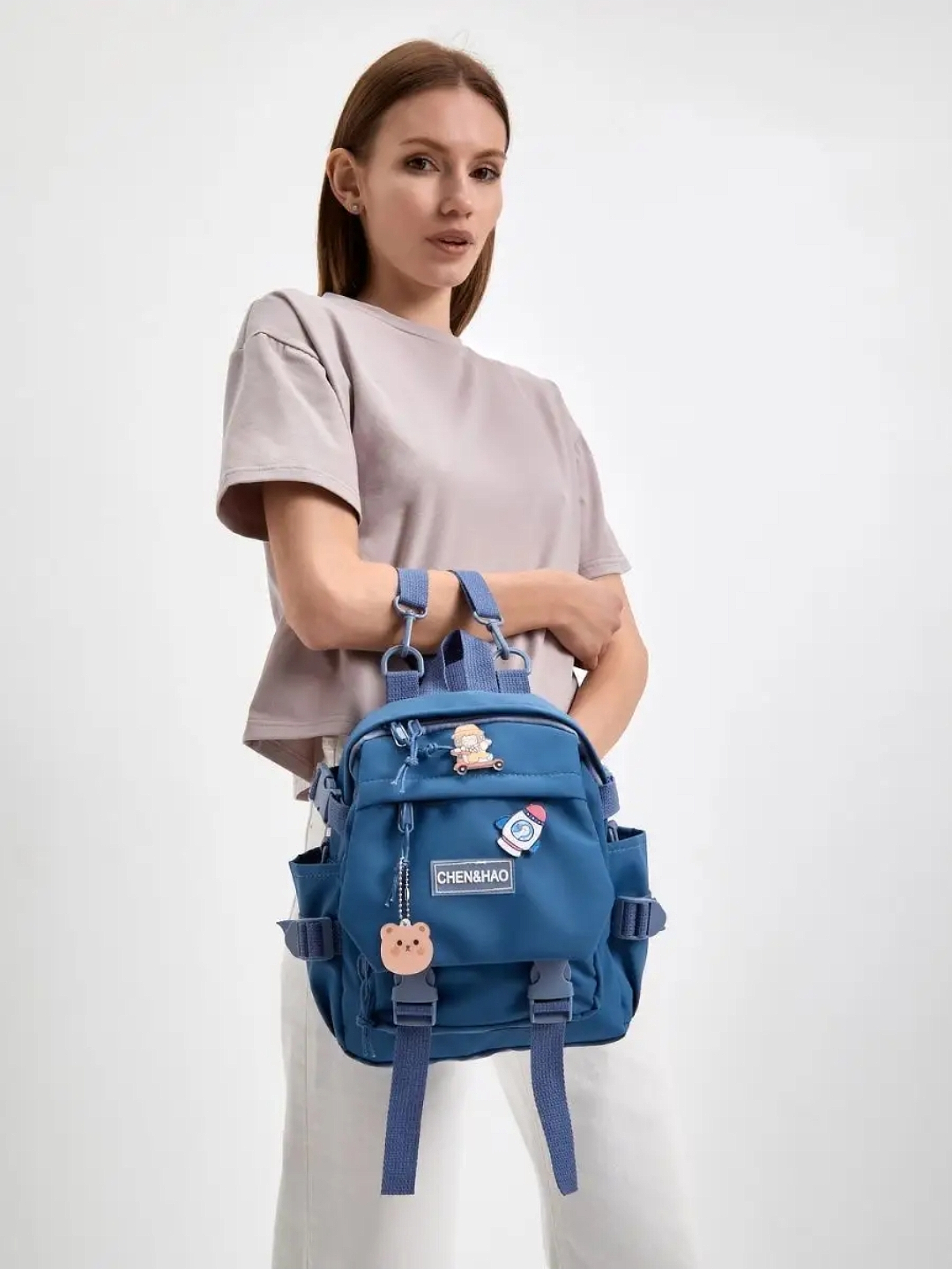 Рюкзак 8606-Blue