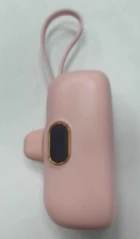 Capsule power bank pink
