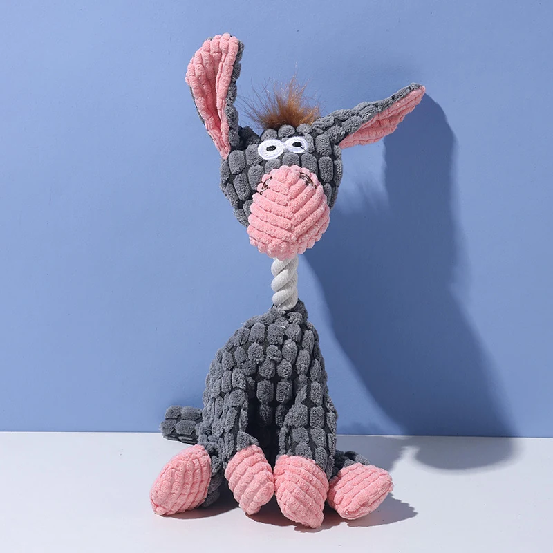 Веревочная игрушка с узлами для животных